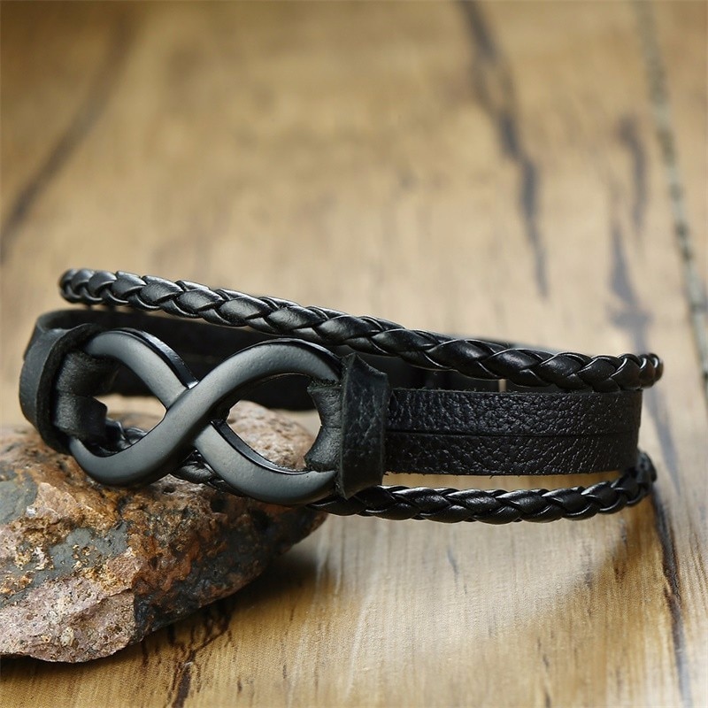 Infinity Bracelet For Men Fashion Accessory - Image 2