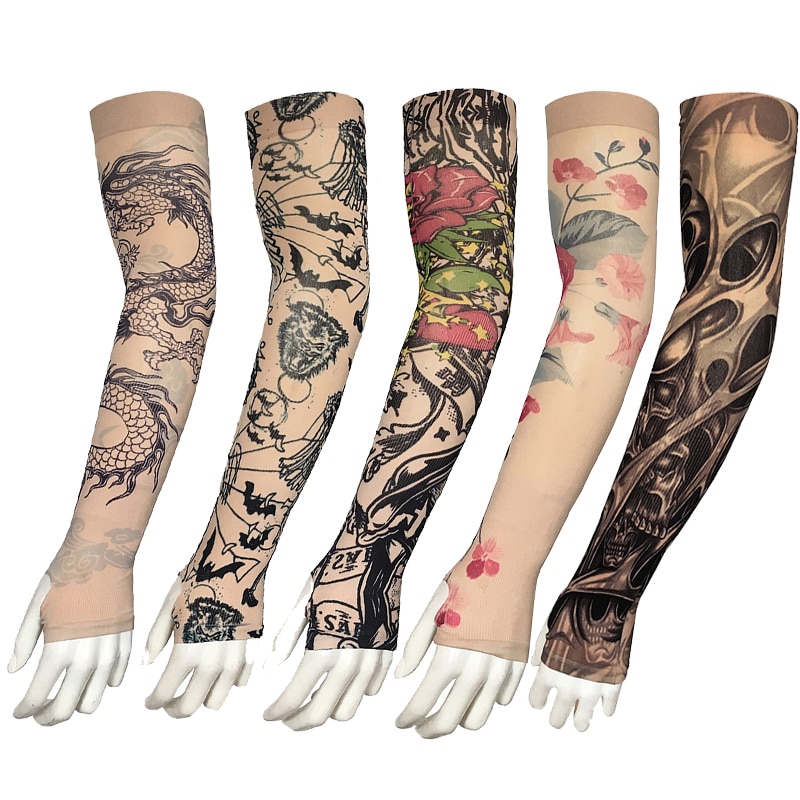 Fake Tattoo Sleeves 2PC Set