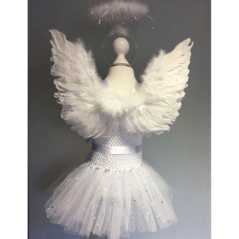 Angel Costume For Kids Tutu Dress - Image 2