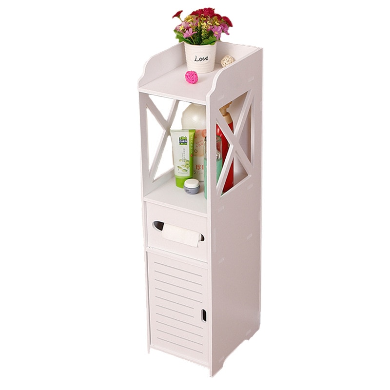Corner Bathroom Cabinet Storage Organizer - Image 2