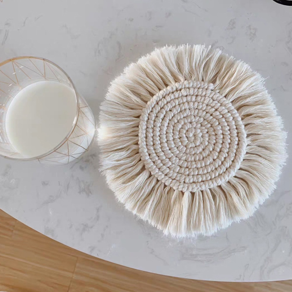 Braided Rope Coaster Macrame - Image 5