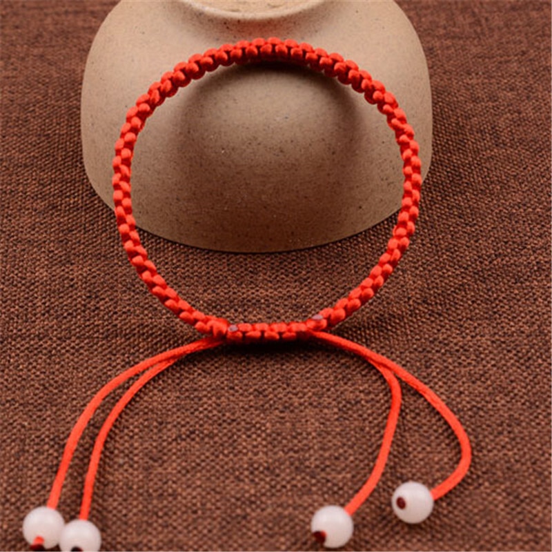 Adjustable Lucky Red Thread Bracelet - Image 3
