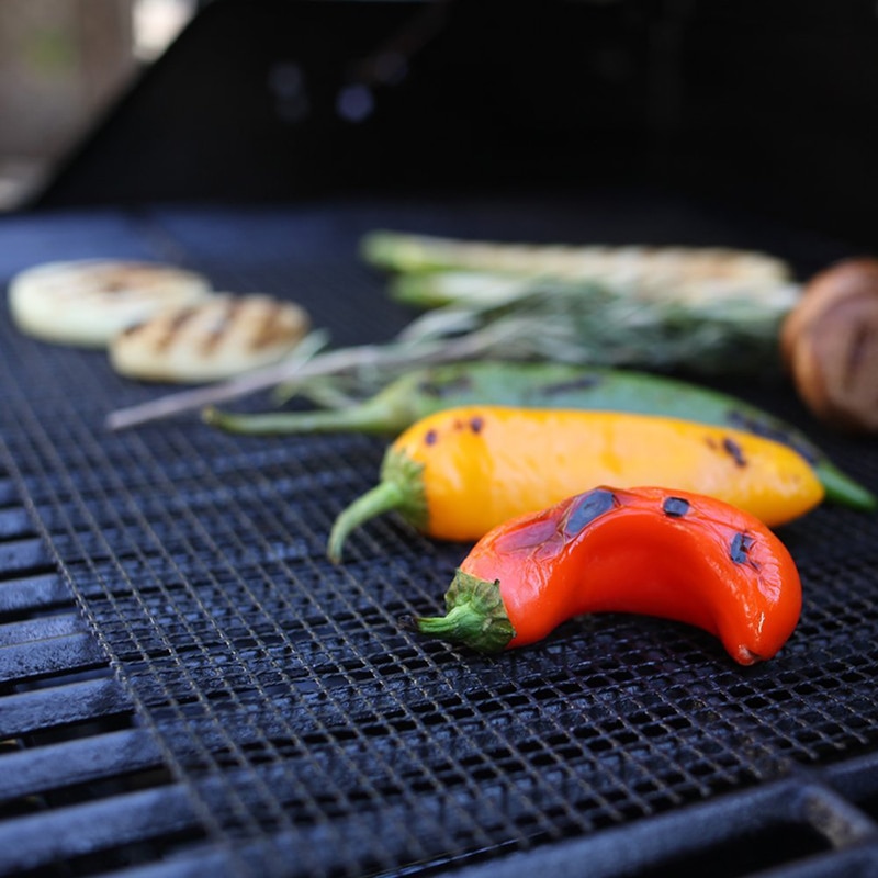 BBQ Grill Mesh Mat Nonstick Grid - Image 5
