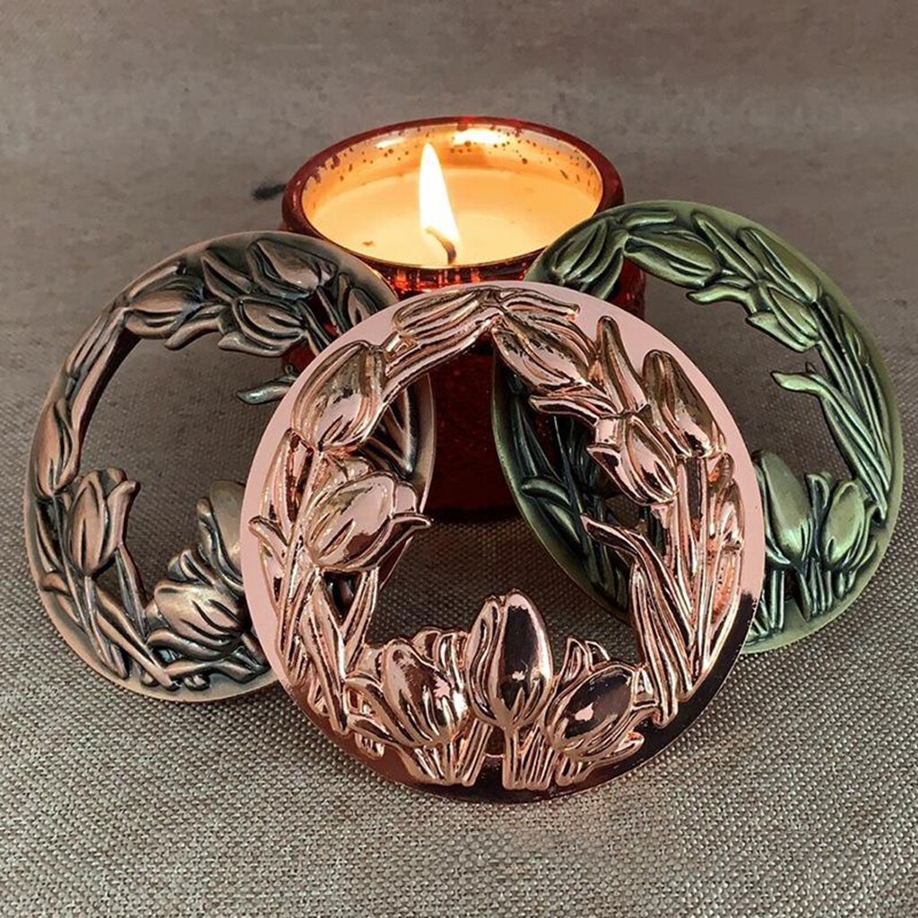 Candle Topper Metal Jar Candle Lid - Image 5