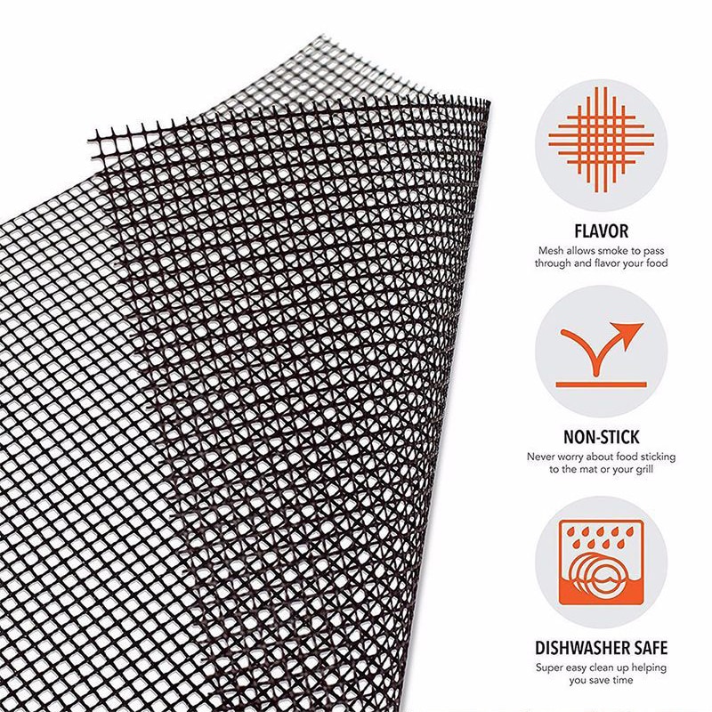 BBQ Grill Mesh Mat Nonstick Grid - Image 3