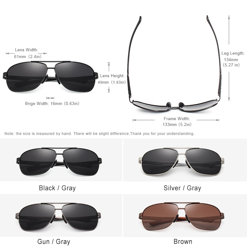 Men Sunglasses Aluminum Polarized - Image 3