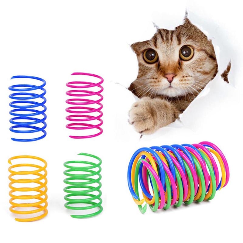 Cat Spring Toys Pet Interactive Coil (8 pcs) - Image 6