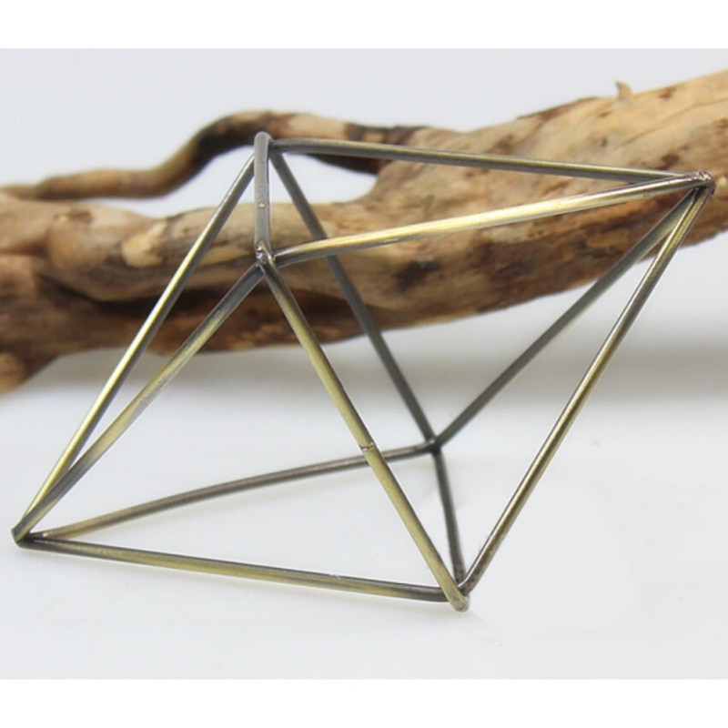 Hanging Air Plant Holder Iron Planter - Image 2
