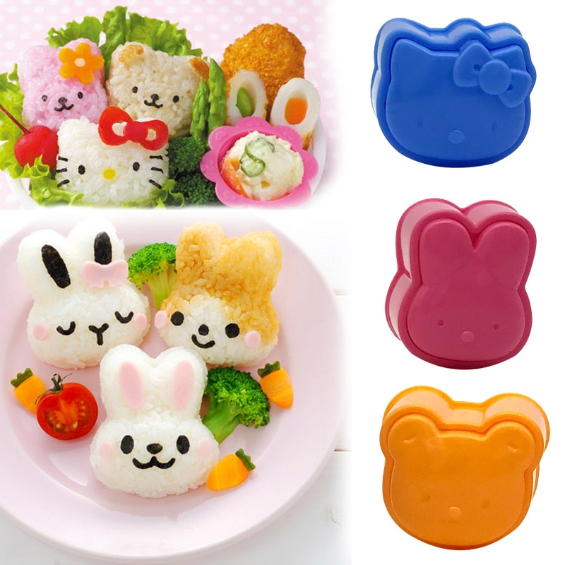 3D Rice Shapers Cartoon Mold (3 pcs) - Image 6