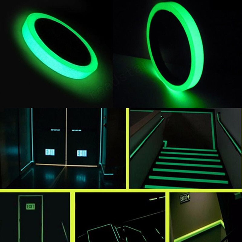 Fluorescent Tape Glow Emergency Sticker - Image 5
