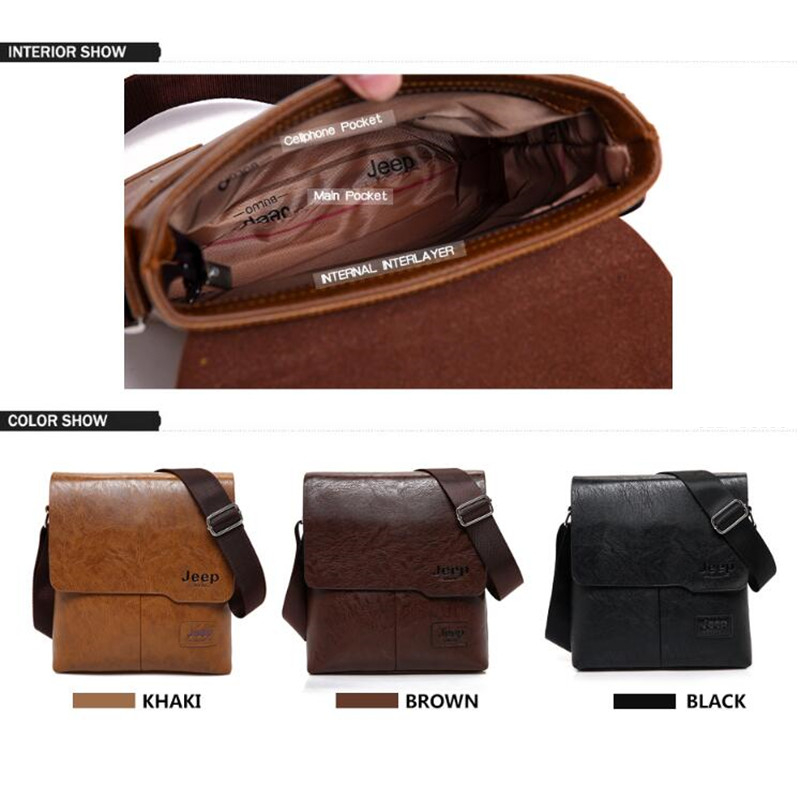 Leather Tote Crossover Bag - Image 2