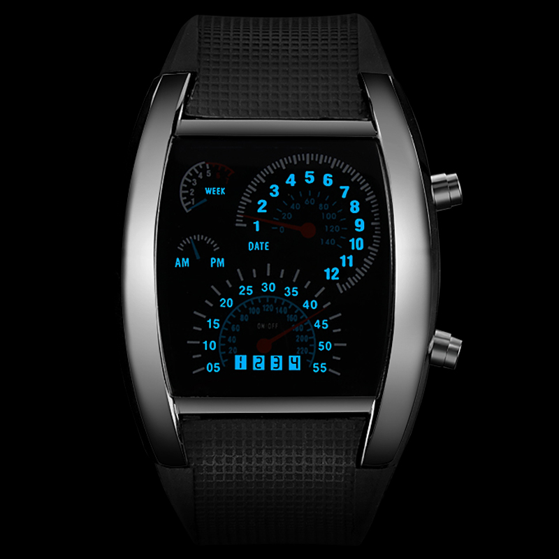 Digital Wrist Watch LED Band - Image 5