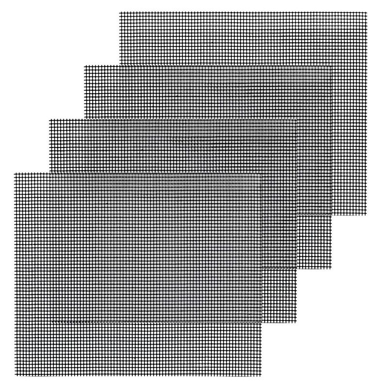 BBQ Grill Mesh Non-Stick Net Mat (4 pcs) - Image 6