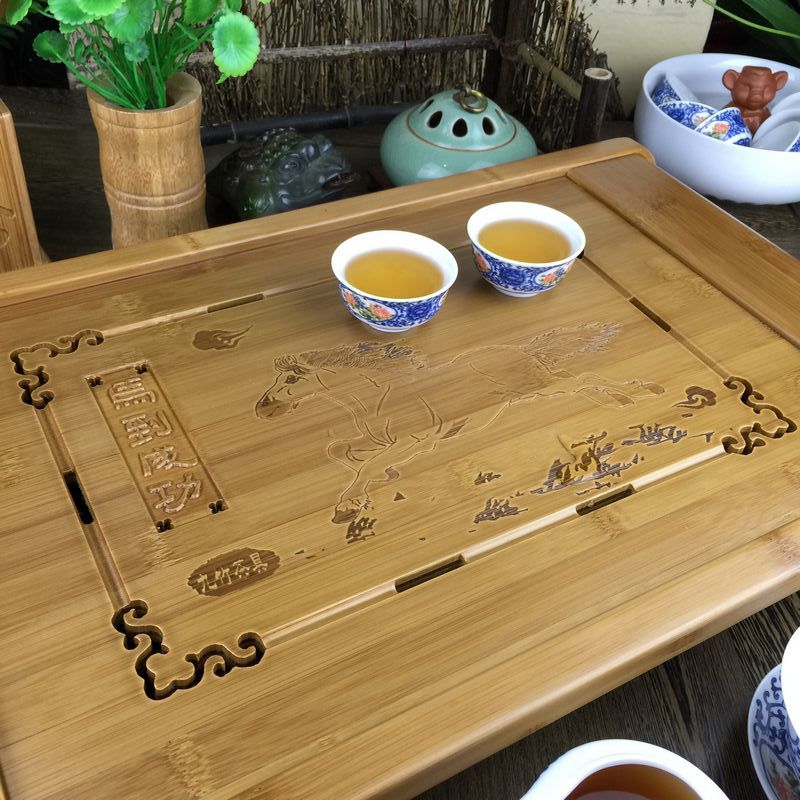 Bamboo Tea Tray - Image 3