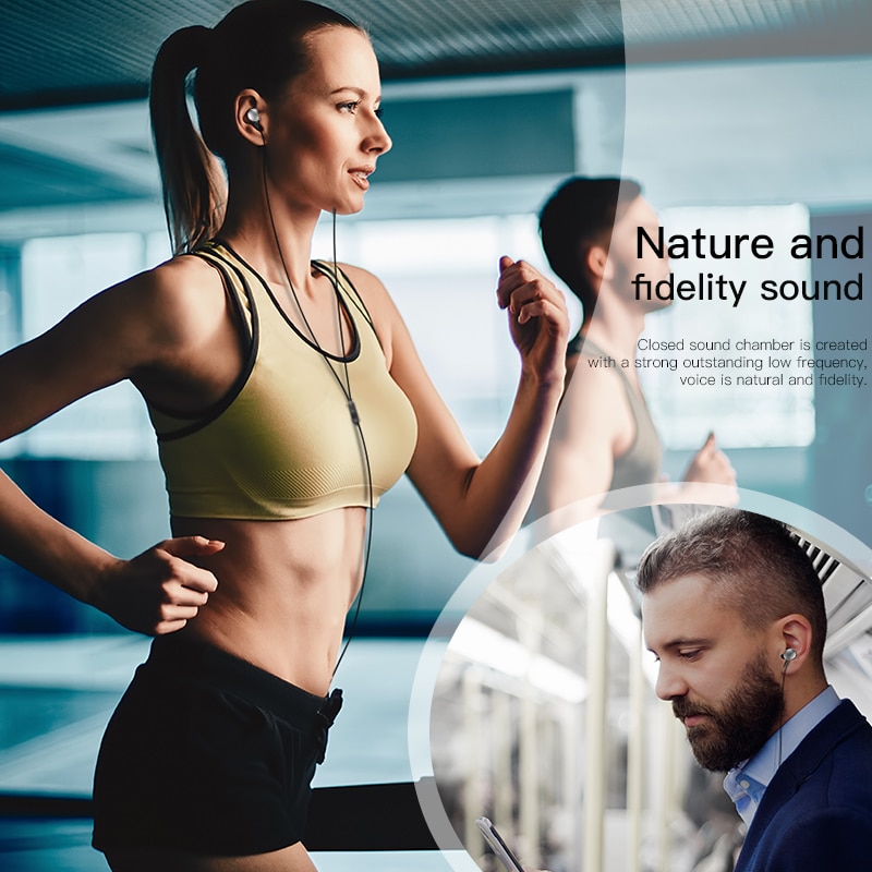 Bass Headphones Noise Reducing Earbuds - Image 2