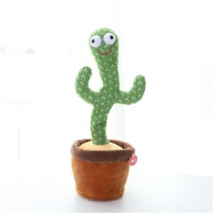 Battery Powered Plush Dancing Cactus Toy