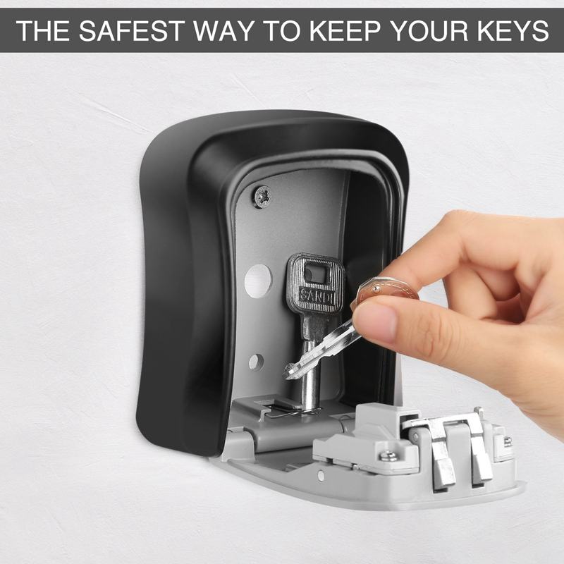 Key Safe Lock Box 4 Digit Lock - Image 3