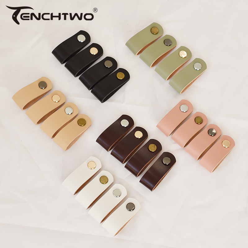 Leather Drawer Pulls Cabinet Handle - Image 5