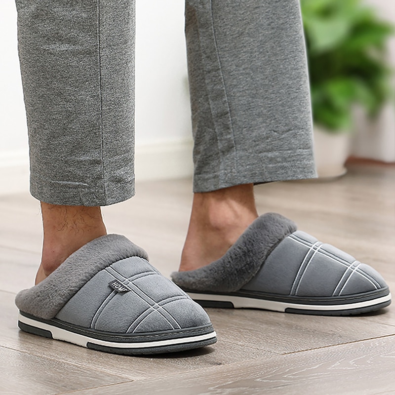 Mens Indoor Slippers with Soft Material - Image 6