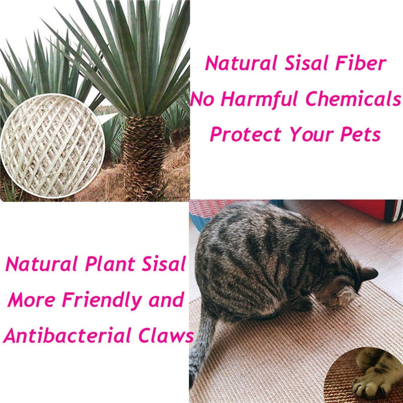 Cat Scratch Mat Sisal Rug - Image 3