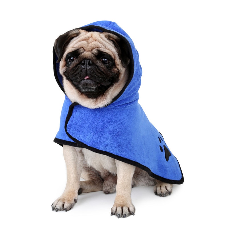 Dog Bathrobe Pet Microfiber Bath Towel - Image 3