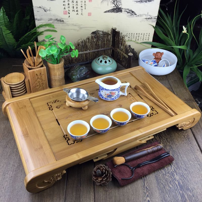 Bamboo Tea Tray - Image 5