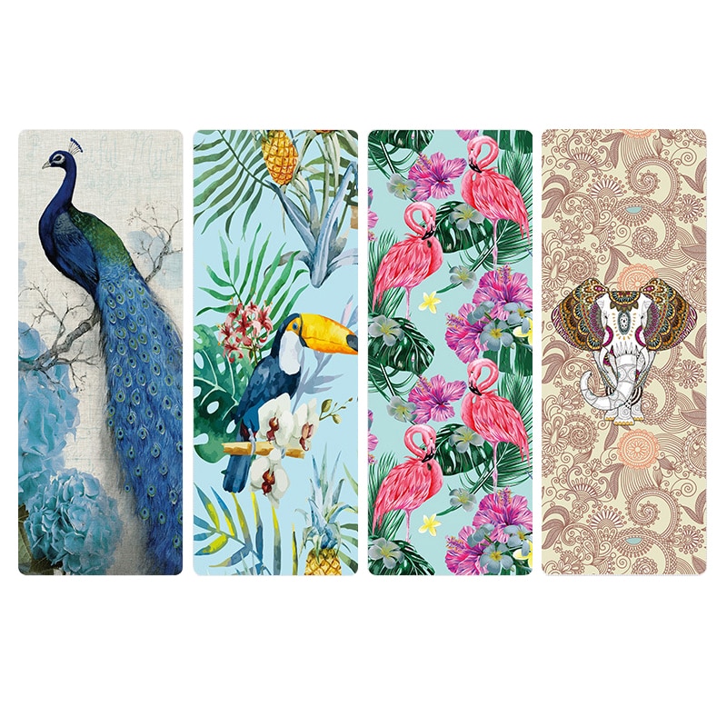 Yoga   Pilates Mat Printed Fitness Mat - Image 2