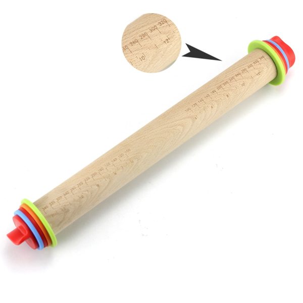 Adjustable Rolling Pin Wooden Tool - Image 3