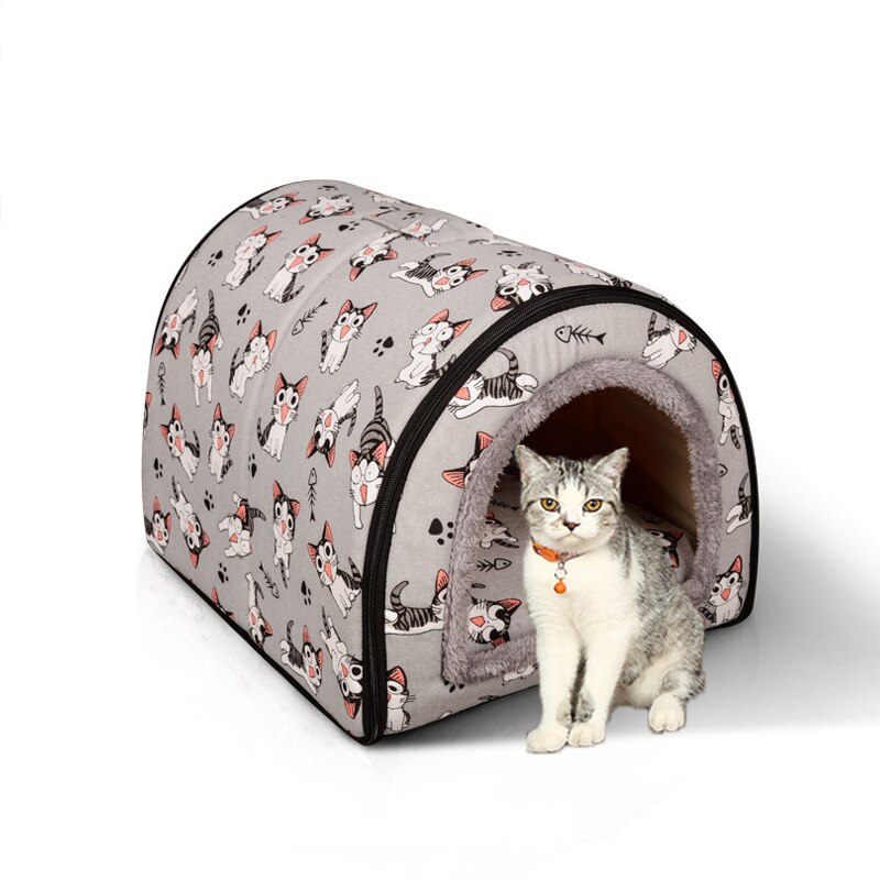 Cat Tent Bed Foldable Pet House - Image 3