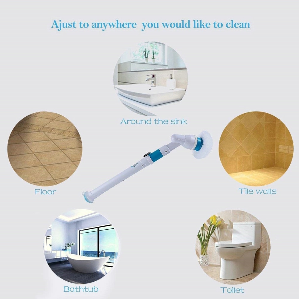 Electric Cleaning Brush Cleaner Set - Image 2