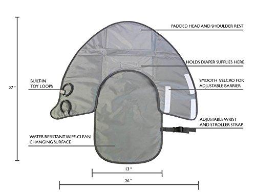 3-in-1 Folding Waterproof Baby Changing Station - Image 2