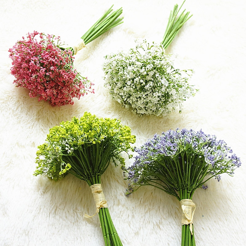 Artificial Babys Breath Fake Flowers - Image 4