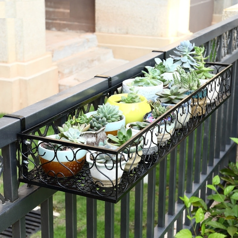 Balcony Plant Hanger Metal Box - Image 3