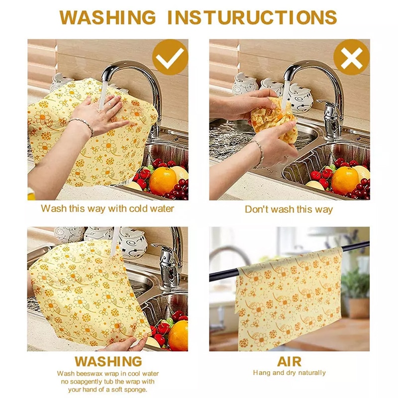 Beeswax Paper Reusable Food Wrap - Image 3