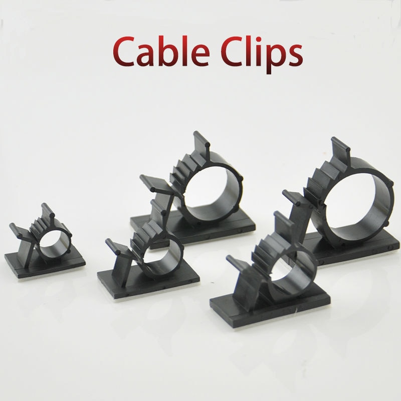 Cable Clamp Plastic 10PC Set