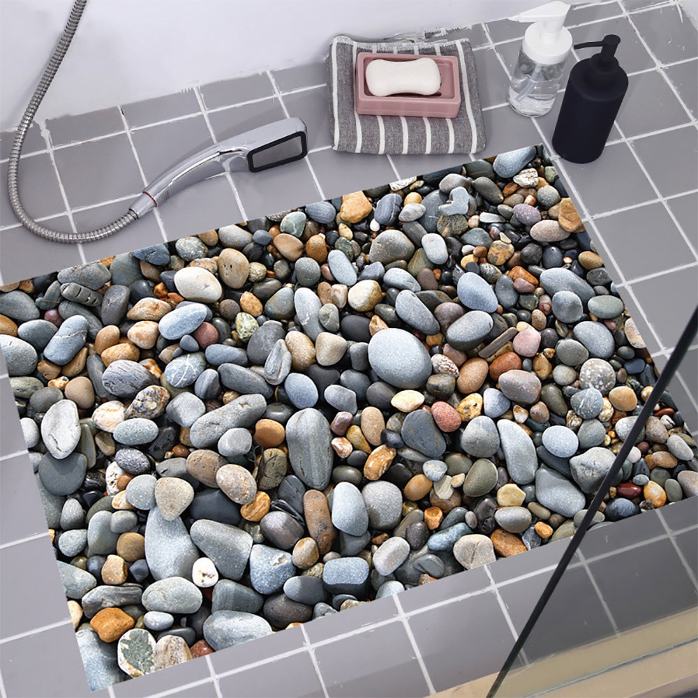 3D Floor Design Cobblestones Decor - Image 4
