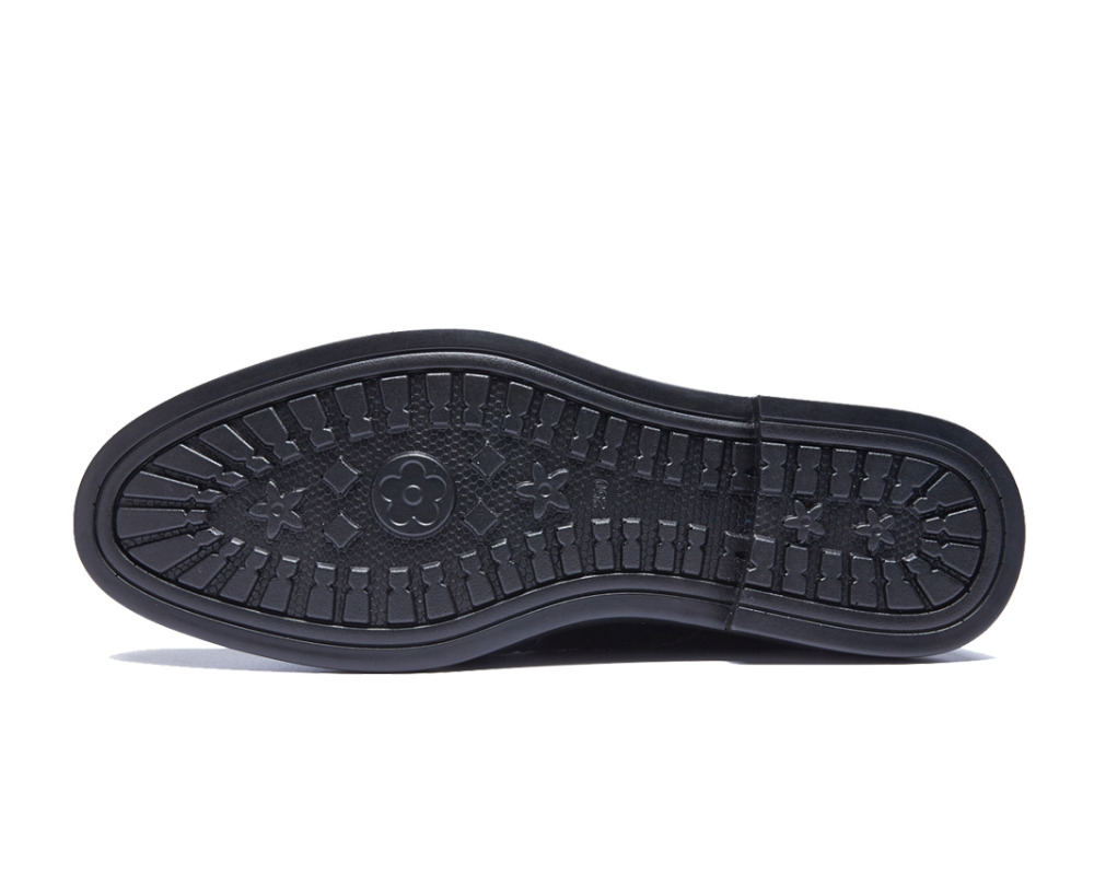 Genuine Leather Men Brogue Shoes - Image 3