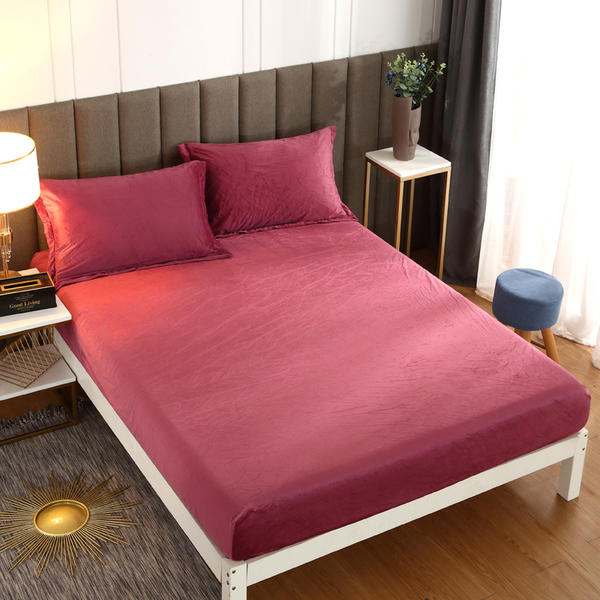 Bed Sheet Cover Flannel Fitted Sheet - Image 4