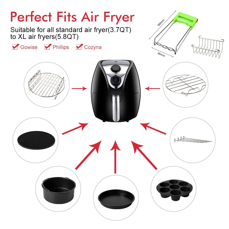 Air Fryer Accessories Cooking Set - Image 5