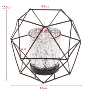 Candle Holders Geometric Nordic Style