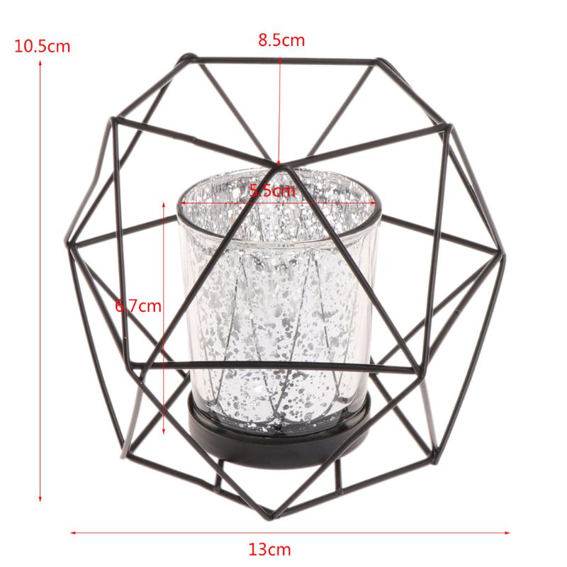 Candle Holders Geometric Nordic Style