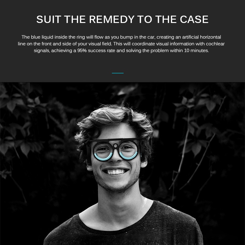 Anti Motion Sickness Glasses Travel Eyewear - Image 4