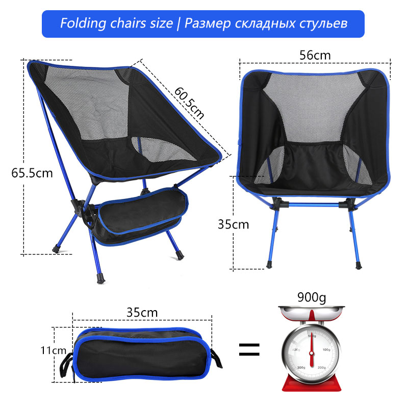 Camping Chairs Ultra Light Folding Seat - Image 3