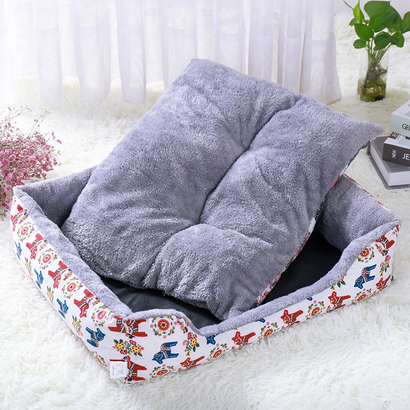 Calming Pet Bed Soft Plush Bed - Image 6