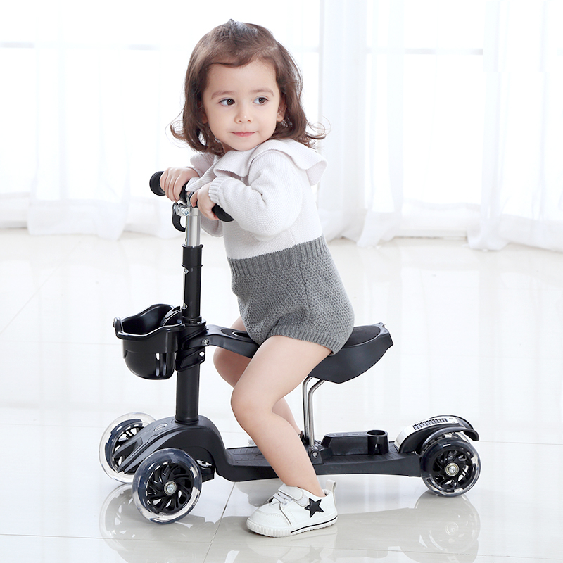 3 Wheel Scooter Removable Seat For Kids - Image 4