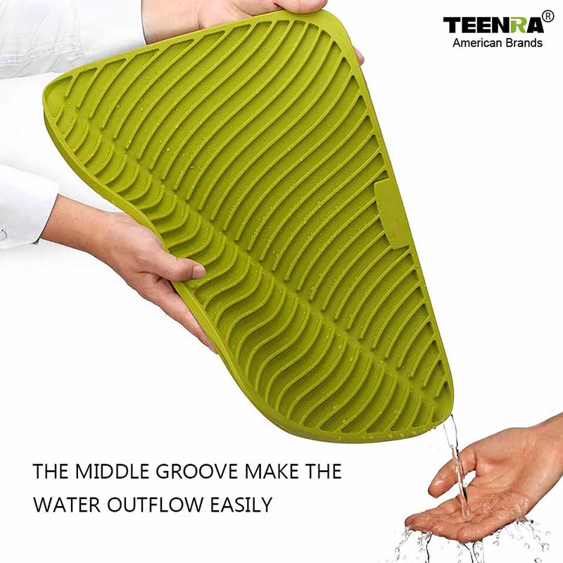Dish Drying Mat Silicone Counter Mat