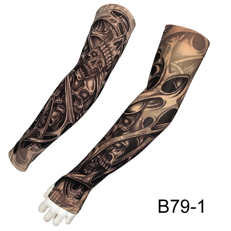Fake Tattoo Sleeves 2PC Set - Image 3