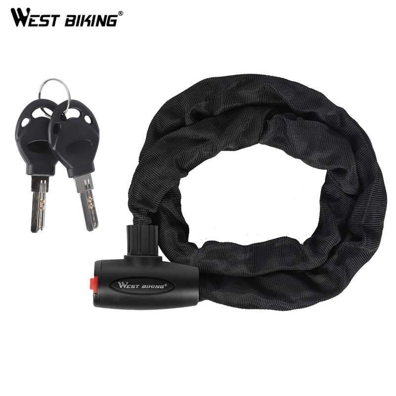 Cycle Lock Chain Key Anti-Theft Lock - Image 4
