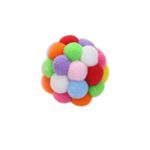 Cat plush ball toy pet elastic bell ball